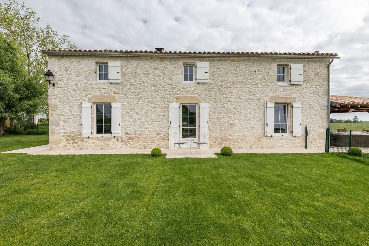 Villa Luxury French Stone Country House Pellegrue Exterior foto